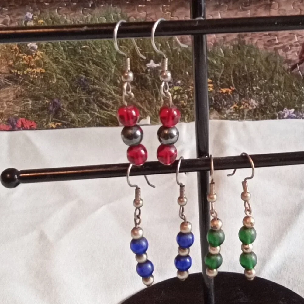 3 Prs of Vintage Earrings for 1 Price